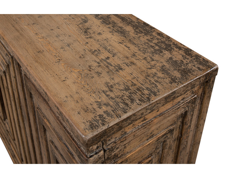 Saint Entrance 53'' Tan Solid Pine Wood Sideboard