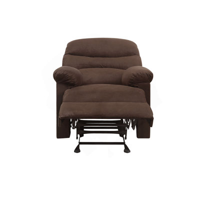 Arcadia Chocolate Microfiber Motion Recliner