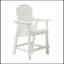 Chaise de bar avec accoudoirs, ensemble de 2 chaises de patio