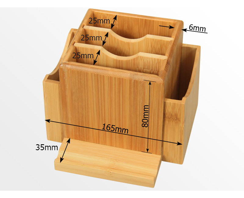Bamboo Desk Organiser