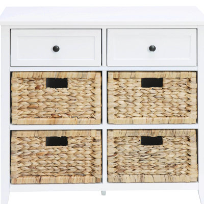 Armoire en placage blanc à 6 consoles pour la maison