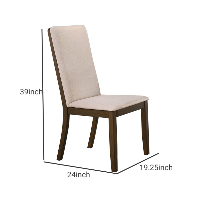 Chaise parsons Harper en tissu d'ameublement Harper