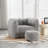 Sofas Upholstered Accent Chair with Ottoman-100675065-123028592