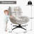 Jakirrah Upholstered Swivel Accent Chair with Ottoman-890605970