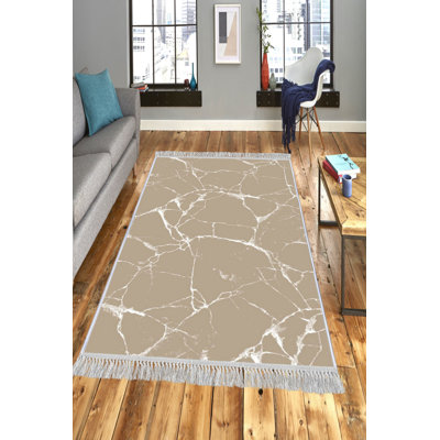 Luxury Hall Carpet - 100% Velvet Fabric, 3.3 x 9.8 ft | 100% Cotton Sole, Pile Height: 0.4 in, Total Height: 0.5 in | Antibacterial, Non-Slip, Machine Washable, 3D Digital Printing | Elegant Design for Home Décor