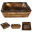 Solid Wood Decorative Bowl