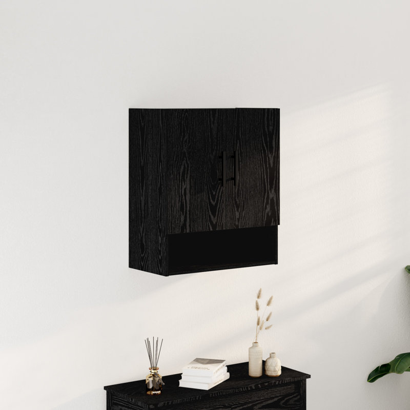 Solid Wood Rectangle Accent Cabinet