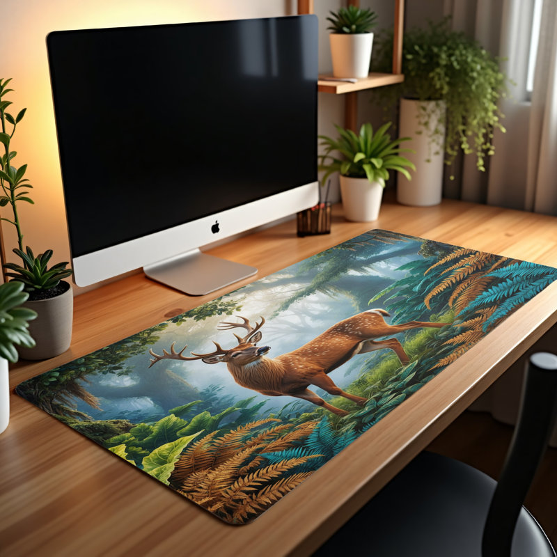 Polyester Desk Pad, 23.6x13.8