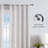 Nautica Light Filtering Rod Pocket Window Curtains Pair-82676437-82676440