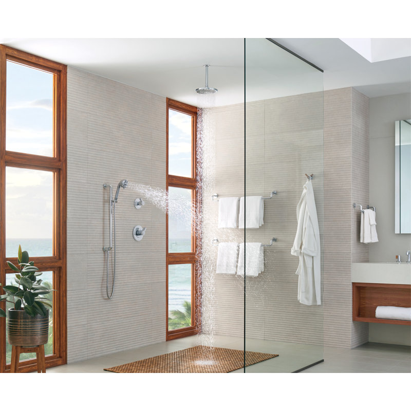 Litze® Slide Bar Handshower with H2OKinetic® Technology, Luxe Gold