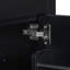 Ensemble de meuble-lavabo moderne 60 po noir avec lavabos doubles (séparés), lavabos doubles en céramique, tablette réglable, portes à fermeture en douceur et tiroir rabattable - Solution de salle de bain moderne pour salles de bain spacieuses-131361829