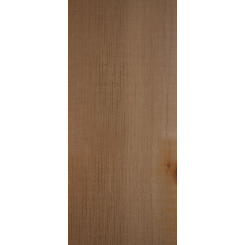 Queue de chevron lisse Carmel, Cèdre rouge de l'Ouest, 12"H x 3 1/2"W x 12"L