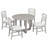 5-Piece Round Dining Table Set