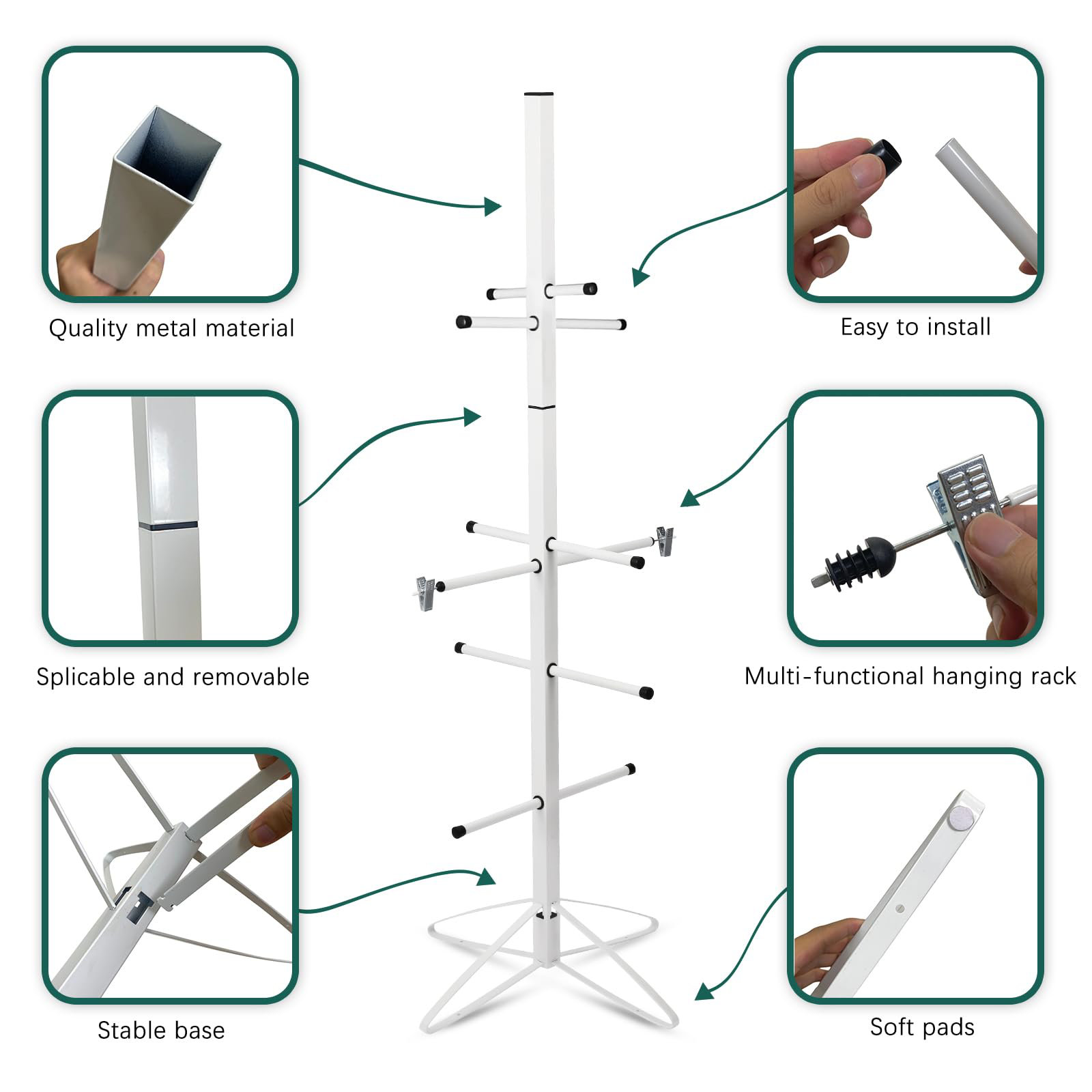 WFX Utility™ Hockey Gear Drying Rack Hockey Drying Rack Metal Sports ...