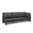 Minah Pawni Teak 6 - Person Outdoor Sectional Seating Group with Custom Covers-2131078901