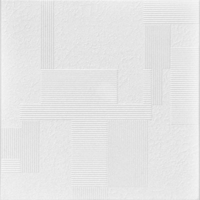 Vectors 1.6 ft. x 1.6 ft. Polystyrene Glue-up Ceiling Tile