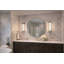 Barre d'éclairage de meuble-lavabo moderne / contemporaine à DEL intégrée en nickel brossé 18 pouces 18 po-524465218-524465216