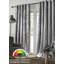 Sergey Velvet Semi Sheer Curtain Pair-1883657721-1886978858