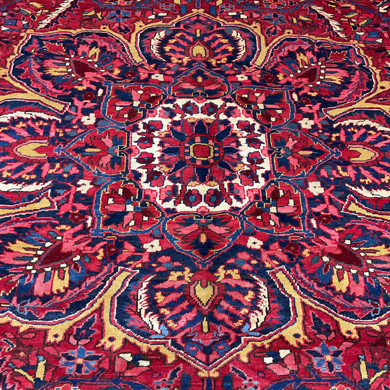 Tapis en laine fait à la main Heriz Herat