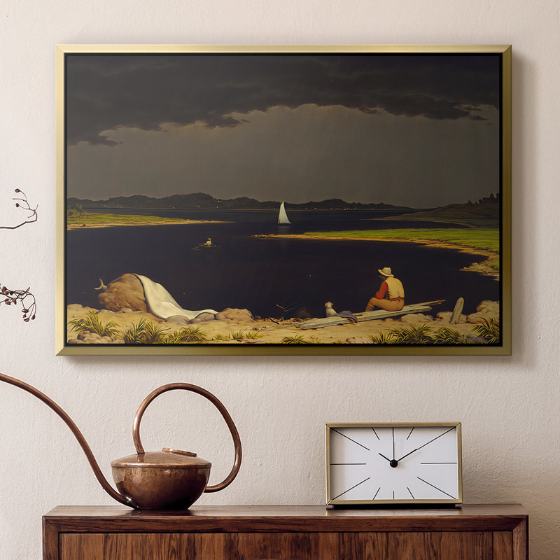 Toile tendue avec cadre 0-Martin Johnson Heade, Noyer, 16 x 24