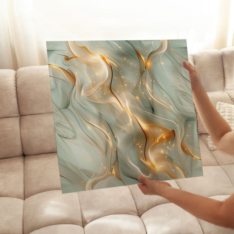 «Abstract Abstract Dreams VI», reproduction d'art moderne sans cadre, H 14 po x l 14 po
