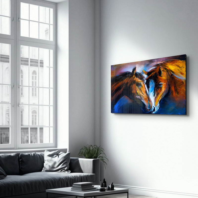 Decorative Tempered Glass Painting