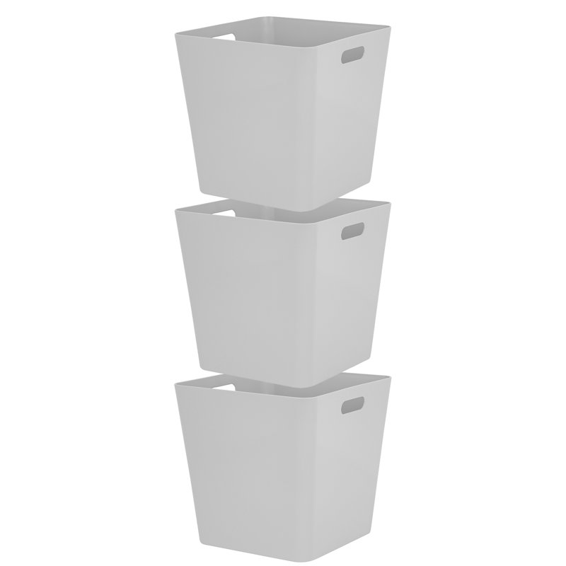 Wham Studio Basket 15.01 Cube, Cool Grey