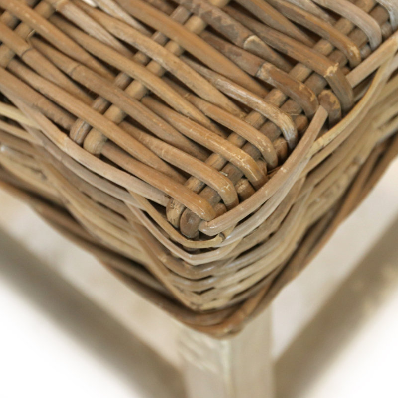 Key Largo Stool with Solid Wood Frame