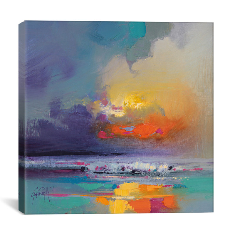 « cumulus disonned study » par scott naismith, reproduction d’art sur toile tendue, H 26 po x l 26 po x P 1,5 po