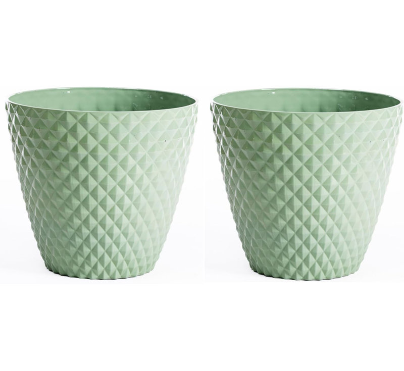 Cataleah Pot Planter, Green