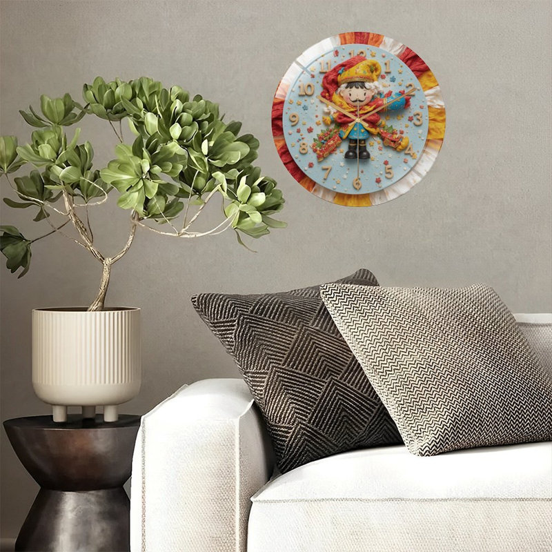 Horloge murale 12 po