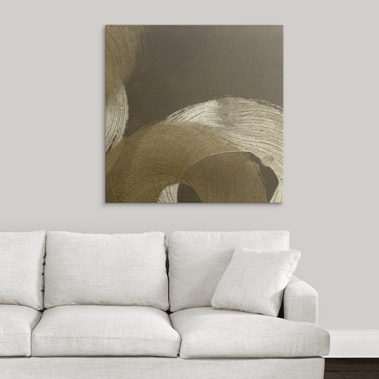 «Goochland Revolution VI» par Megan Meagher, reproduction d'art, H 35 po x l 35 po x P 1,5 po, Toile