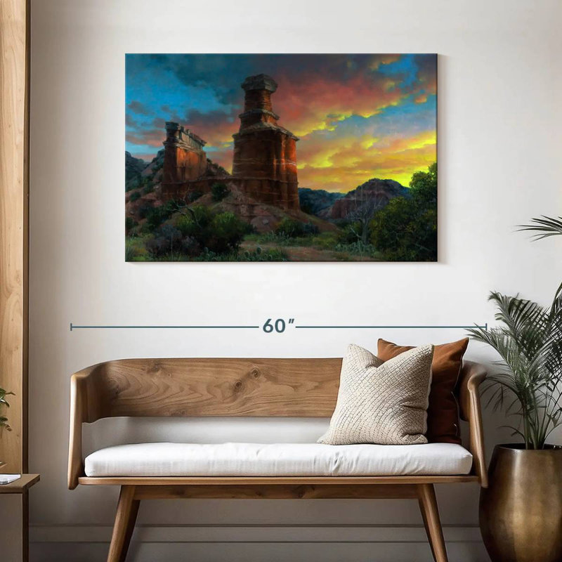 Ravi sort du Palo Duro, H 30 po x l 45 po