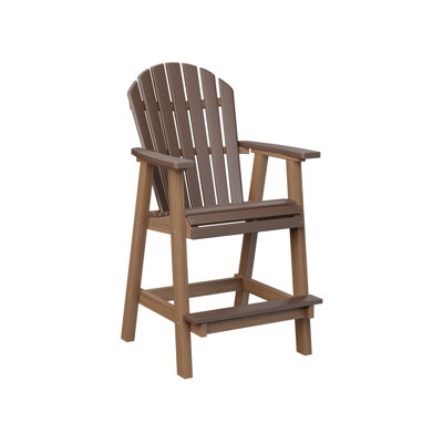 Comfo Back Outdoor Bar Stool