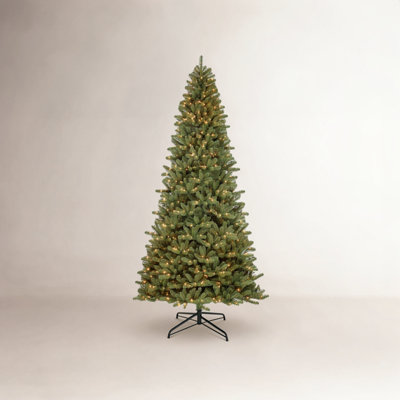 Lighted Fir Christmas Tree