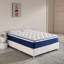 Matelas hybride 12 po en mousse viscoélastique gélifiée mi-ferme de taille moyenne Certifié CertiPUR-1411406600-1409780979