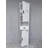69" H Tall Bathroom Storage Cabinet With 2 Barn Doors And 1 Drawer, Narrow Storage Unit, Adjustable Shelves,Floor Cabinet For Bathroom, Living Room, Entryway,Kitchen-1496804133