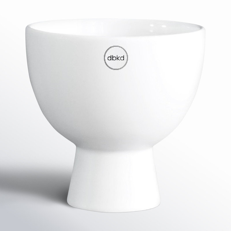 Vase de table en céramique Jorund, Blanc