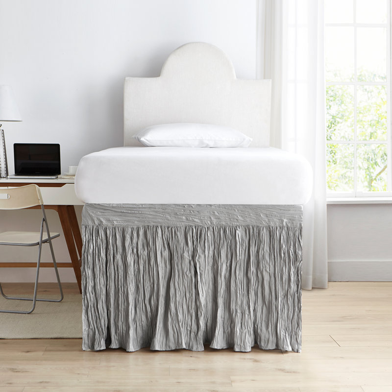 Tailored Wrap Around Bed Skirt, Alloy