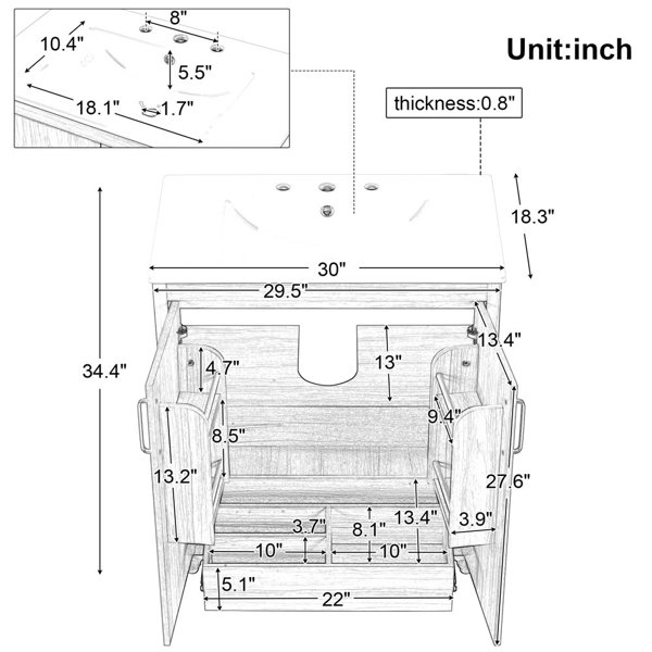 Dimensions du produit
