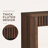 Abdel 39" Fluted Console Table with Mid-Century Modern Styling-193939900-174589118