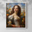 WOMEN Series DVI - reproduction encadrée de qualité supérieure - prête à être accrochée - aucun clou requis-1670112175-1670112162