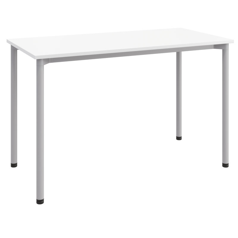 Bureau Spright, Blanc de designer, Stationnaire, Argent