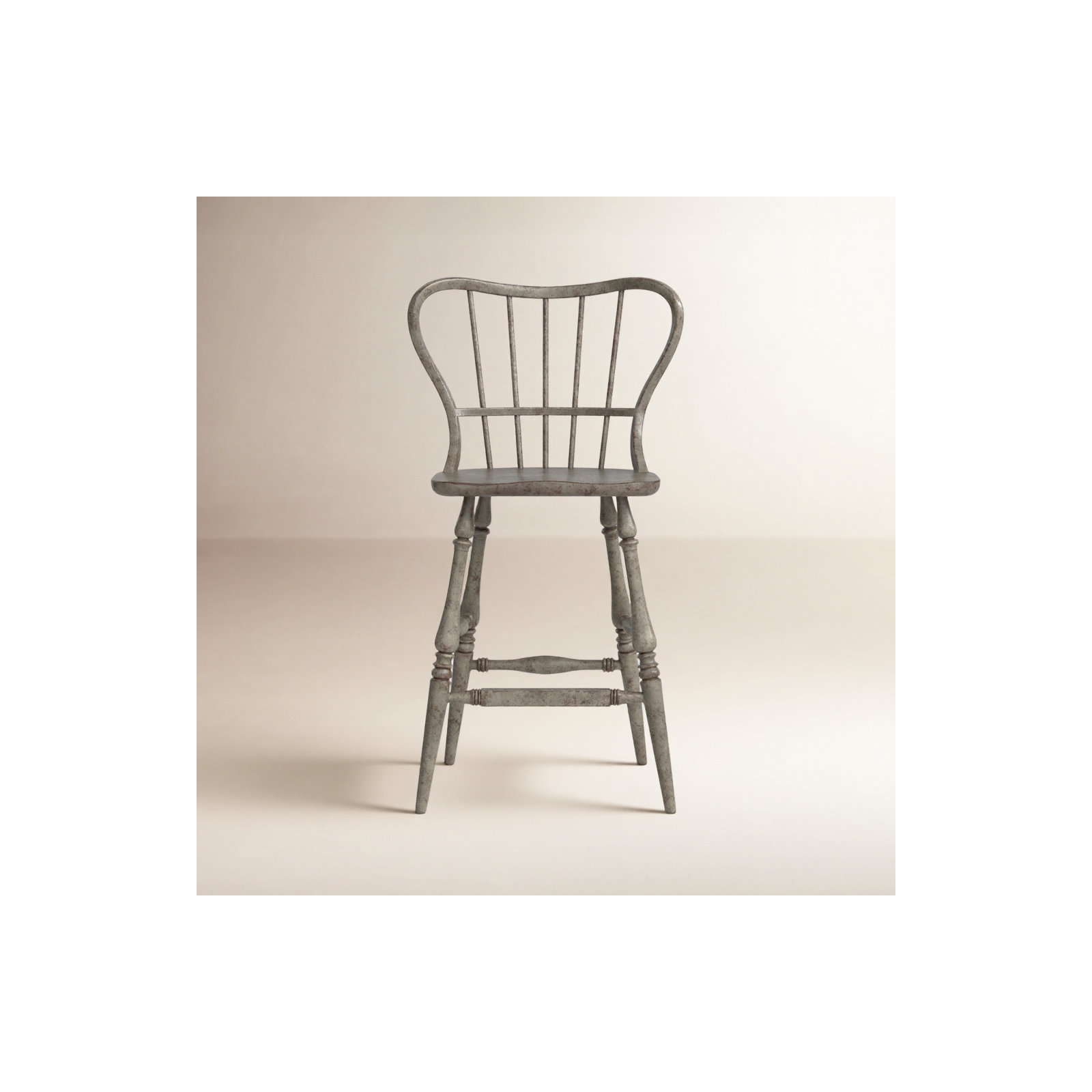 Chamberlain Stool, Speckled Gray, Counter Stool (29.75" Seat Height)