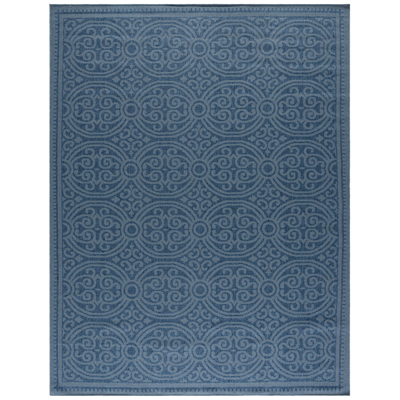 Seleana Performance Machine Washable Oriental Indoor/Outdoor Area Rug, Rectangle 8' x 10'