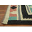 Tapis géométrique à motif oriental kilim 5 x 8