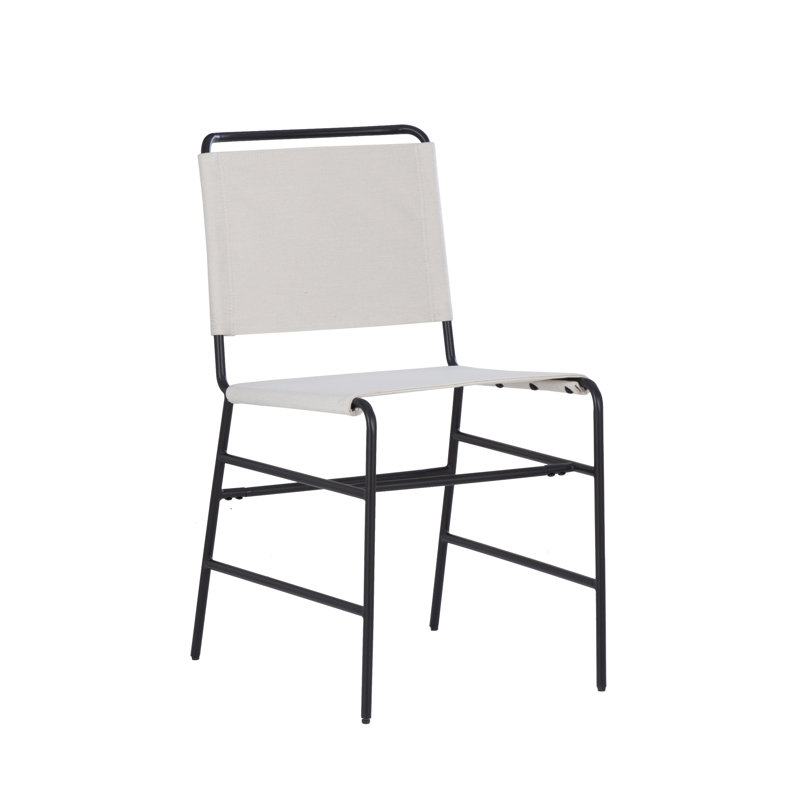 Bridgevale 19.625'' H Metal Side Chair, Cream