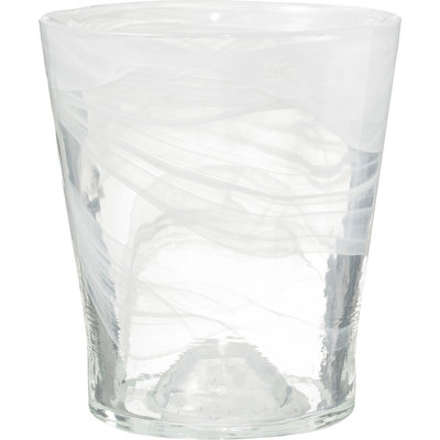 Glass Cachepot