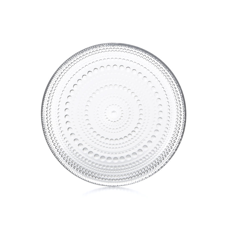 Kastehelmi 6.69" Appetizer Plate, Clear