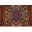 Tapis de couloir rouge Heriz Serapi